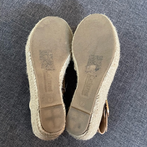 Tan Wedge Espadrilles - Picture 5 of 5